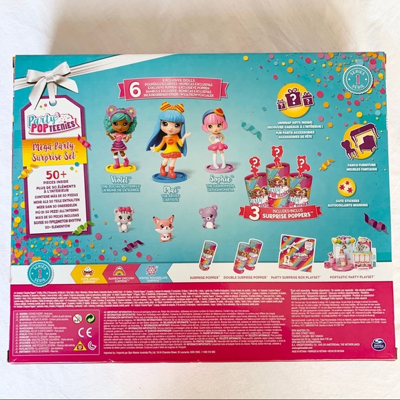 Party Pop Teenies Mega Party Surprise Set Series 1 - Picture 2 of 6